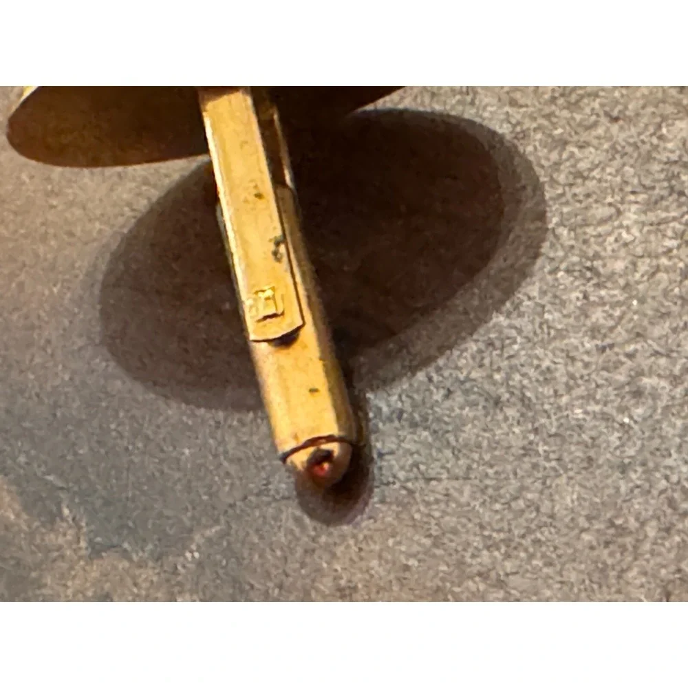 Vintage Avon Ford Model T Gold Tone Enamel Cufflings Men‎